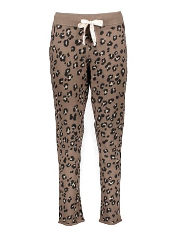 Juvia Sweathose in Braun/ Schwarz