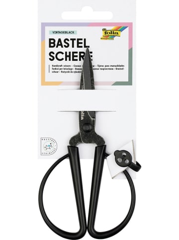 folia PAPER Bastelschere in Schwarz