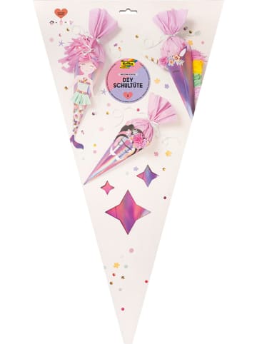 folia PAPER Zestaw "UNICORN SCHOOL" w kolorze jasnoróżowym do majsterkowania