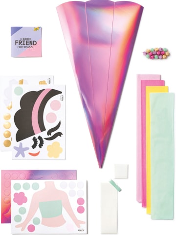 folia PAPER Puntzak-knutselset "UNICORN SCHOOL" lichtroze