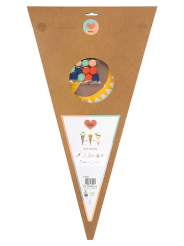 folia PAPER Zestaw "SAFARI SCHOOL" w kolorze beżowo-brązowym do majsterkowania