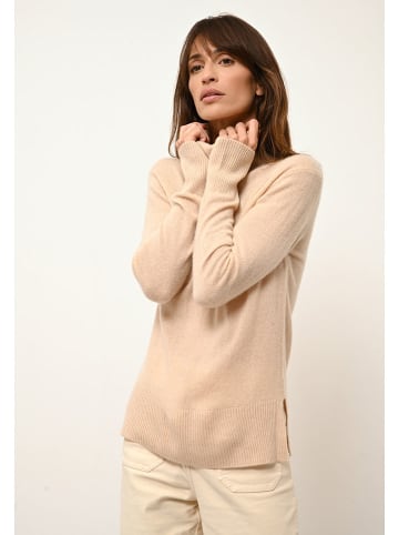 Just Cashmere Kaschmir-Rollkragenpullover "Lexie" in Beige