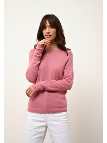 Just Cashmere Kasjmieren trui "Jane" lichtroze