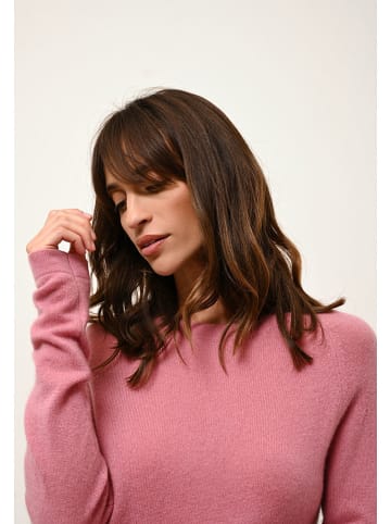 Just Cashmere Kaschmir-Pullover "Jane" in Rosa