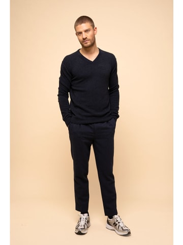 Just Cashmere Kaschmir-Pullover "Tom" in Dunkelblau