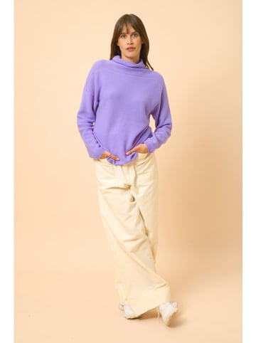 Just Cashmere Kaschmir-Rollkragenpullover "Blantyre" in Lila