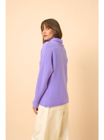 Just Cashmere Kasjmieren coltrui "Blantyre" paars