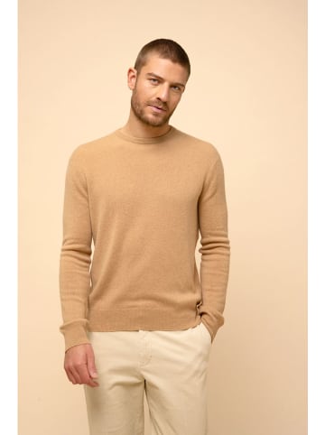 Just Cashmere Kasjmieren trui "Howard" beige