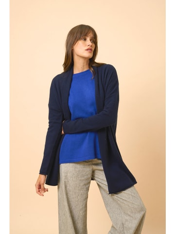 Just Cashmere Kaschmir-Cardigan "Maddie" in Dunkelblau