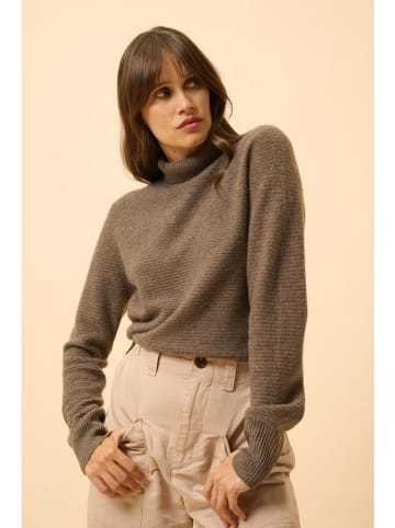 Just Cashmere Kaschmir-Rollkragenpullover "Udny" in Braun
