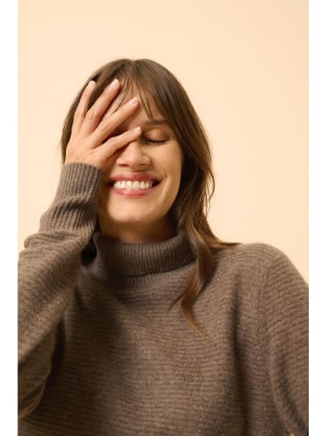Just Cashmere Kaschmir-Rollkragenpullover "Udny" in Braun