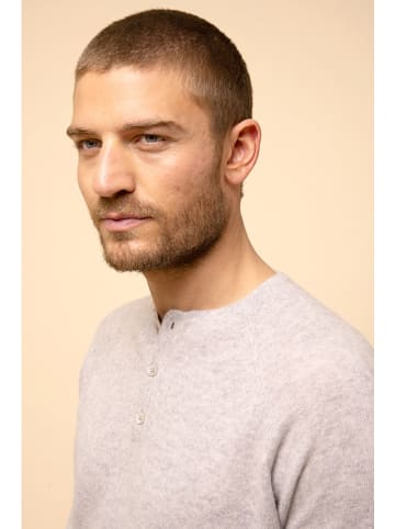 Just Cashmere Kaszmirowy sweter "Guzman" w kolorze szarym