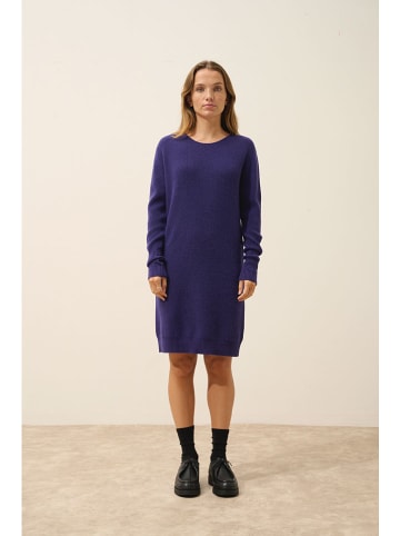 Just Cashmere Kaschmir-Kleid "Aureline" in Lila
