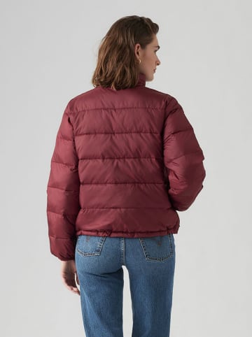 Levi's Kurtka pikowana "Piper Poly" w kolorze ciemnoczerwonym
