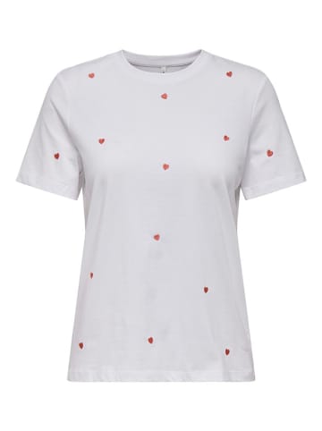 ONLY Shirt in Weiß