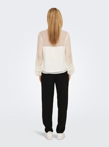 ONLY Bluse in Creme