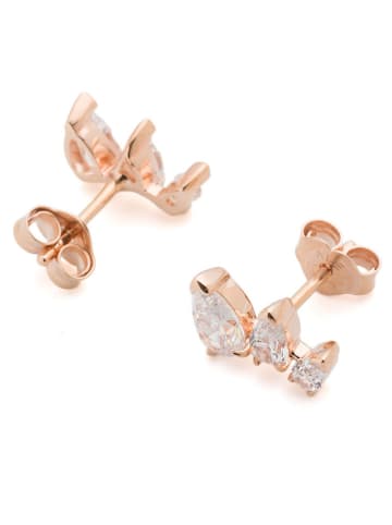Pandora Rosévergold. Ohrstecker
