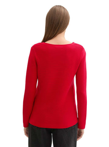Tom Tailor Pullover in Rot