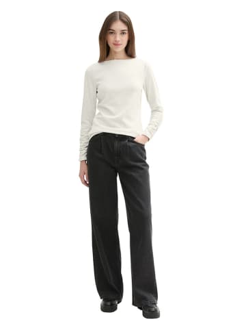 TOM TAILOR Denim Koszulka w kolorze kremowym