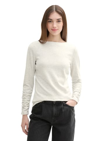 TOM TAILOR Denim Koszulka w kolorze kremowym