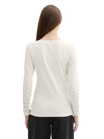 TOM TAILOR Denim Longsleeve in Creme