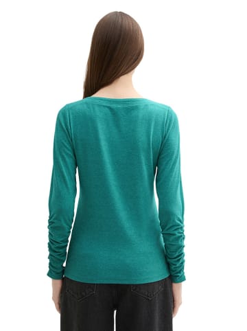 TOM TAILOR Denim Longsleeve turquoise