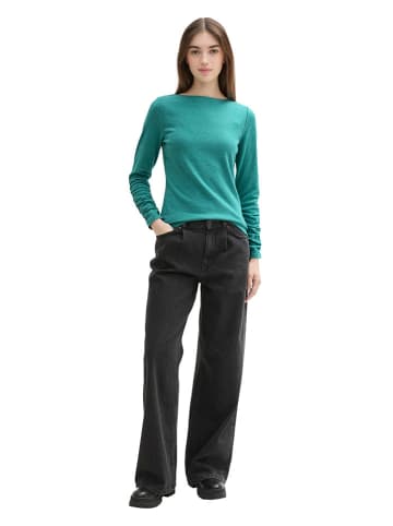 TOM TAILOR Denim Longsleeve turquoise