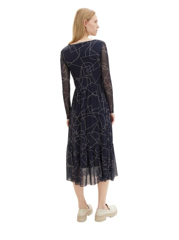 Tom Tailor Kleid in Dunkelblau