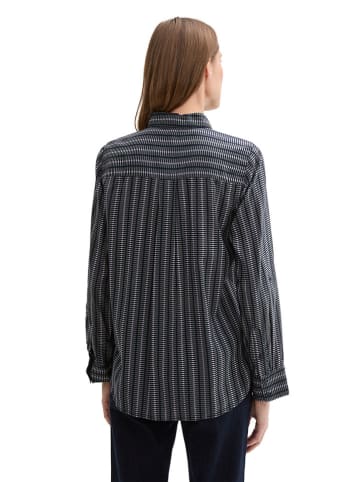 Tom Tailor Blouse donkerblauw/groen