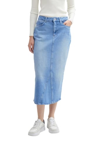 TOM TAILOR Denim Jeansrock in Hellblau