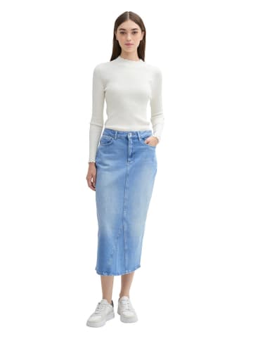 TOM TAILOR Denim Jeansrock in Hellblau