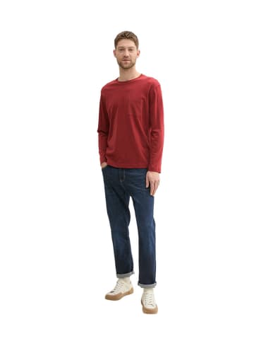 Tom Tailor Longsleeve in Rot