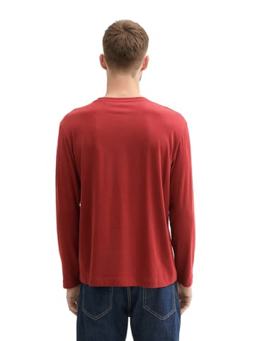 Tom Tailor Longsleeve in Rot