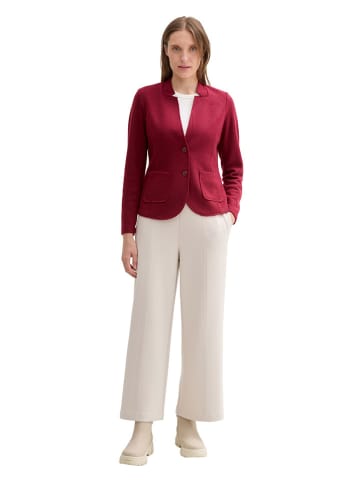 Tom Tailor Blazer in Dunkelrot