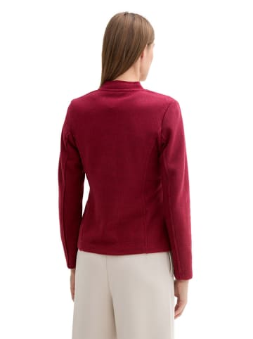 Tom Tailor Blazer in Dunkelrot