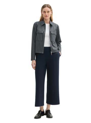 Tom Tailor Tusssenjas donkerblauw/groen