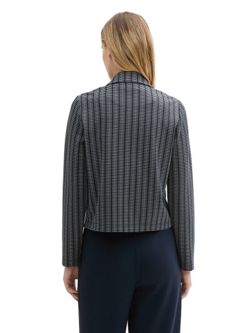 Tom Tailor Tusssenjas donkerblauw/groen