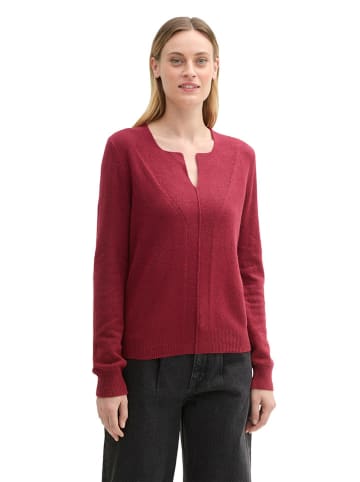 Tom Tailor Pullover in Rot
