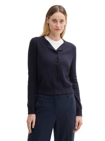 Tom Tailor Cardigan in Dunkelblau