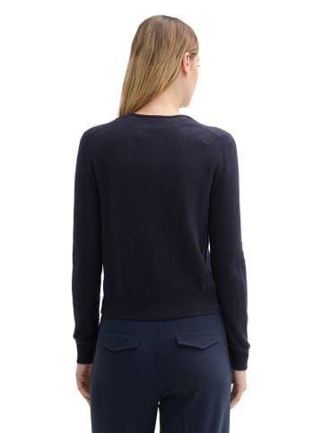 Tom Tailor Cardigan in Dunkelblau
