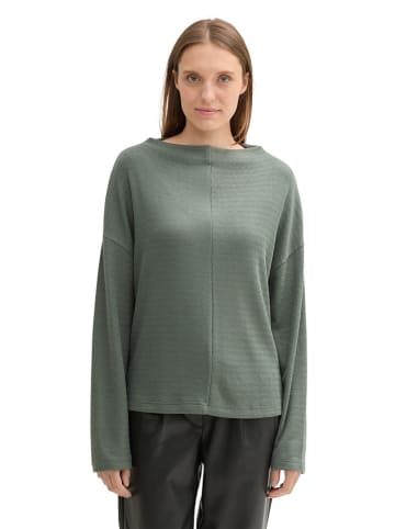 Tom Tailor Sweatshirt in Khaki