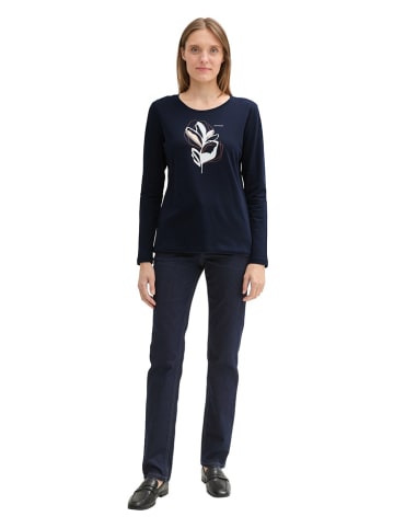 Tom Tailor Longsleeve in Dunkelblau