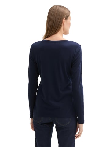 Tom Tailor Longsleeve in Dunkelblau