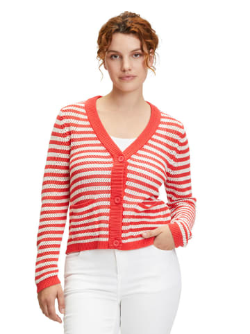 CARTOON Cardigan in Rot/ Creme