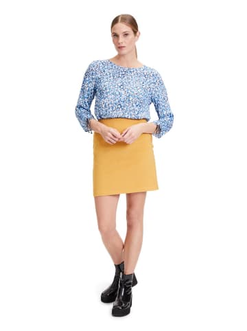 CARTOON Bluse in Hellblau/ Weiß