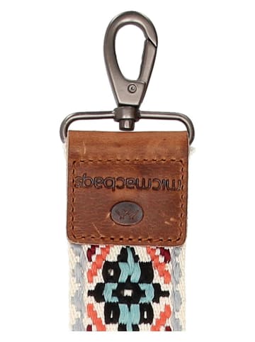 micmacbags Leder-Umhängeriemen in Bunt - (L)115 x (B)5 cm