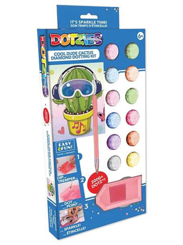 DOTZIES® Kreativset "Diamond Painting Cooler Kaktus" - ab 6 Jahren