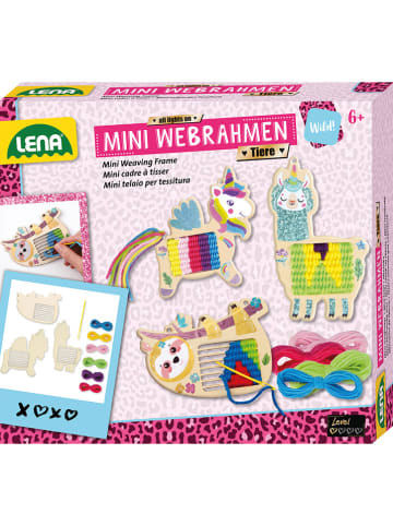 LENA Mini-Webrahmen "Tiere" - ab 8 Jahren