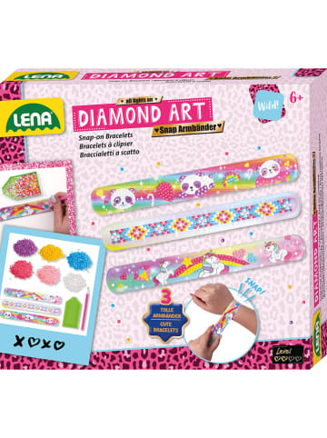 LENA Kreativset "Diamond Art Snap Armbänder" - ab 6 Jahren