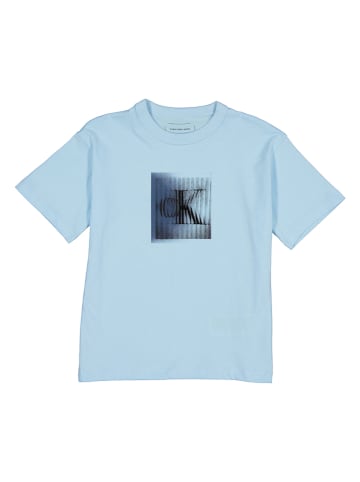 Calvin Klein Koszulka w kolorze błękitnym